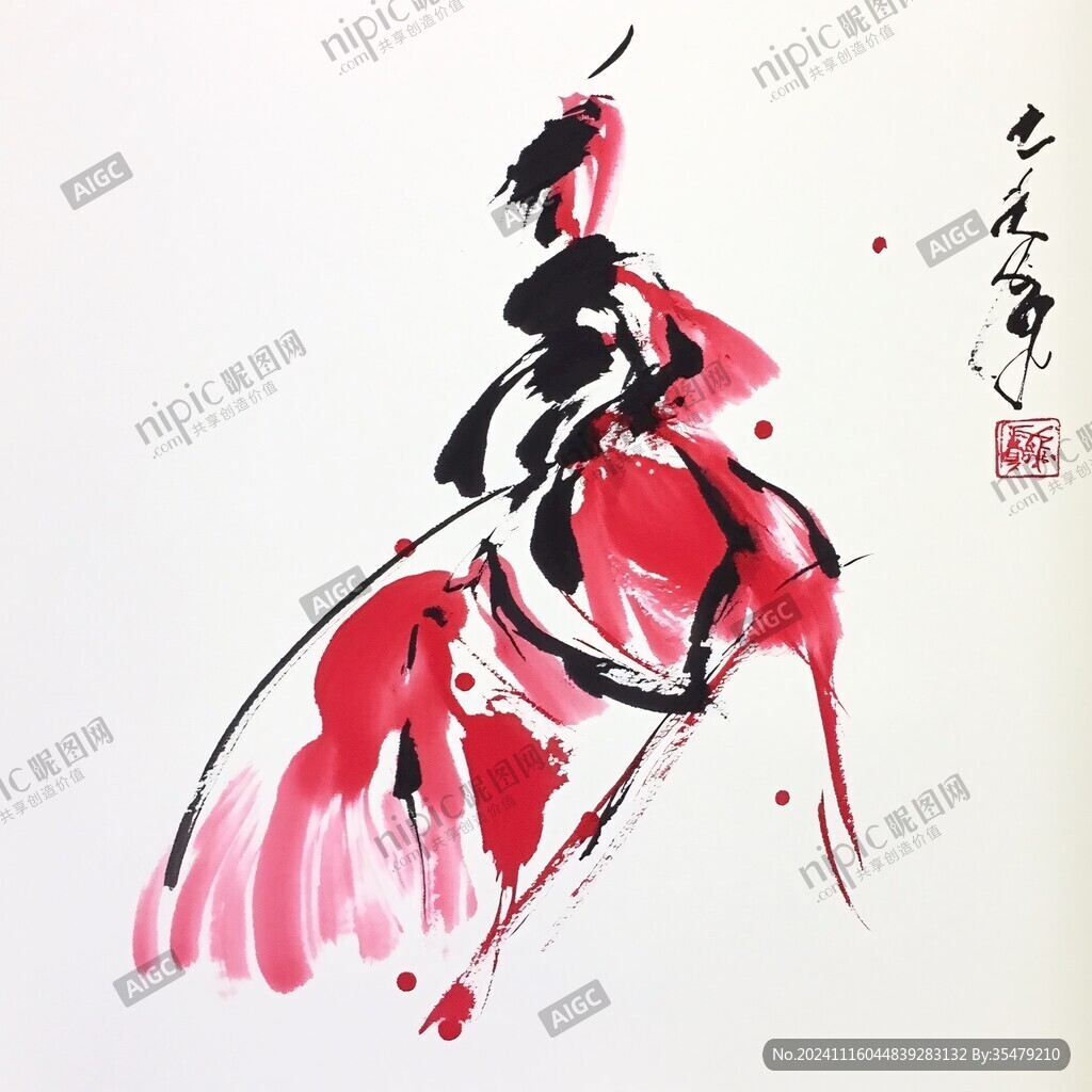 人物畫現(xiàn)代舞
