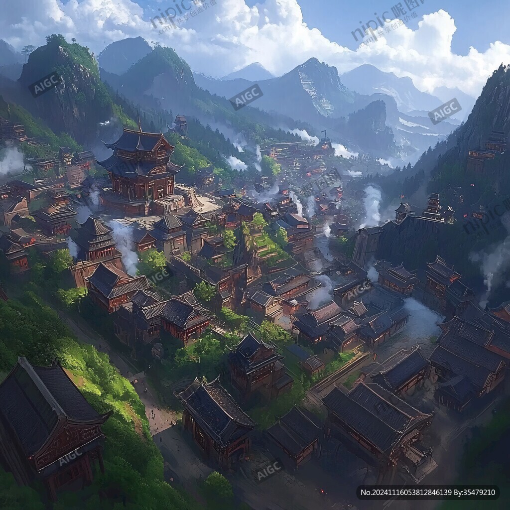 橫店插畫