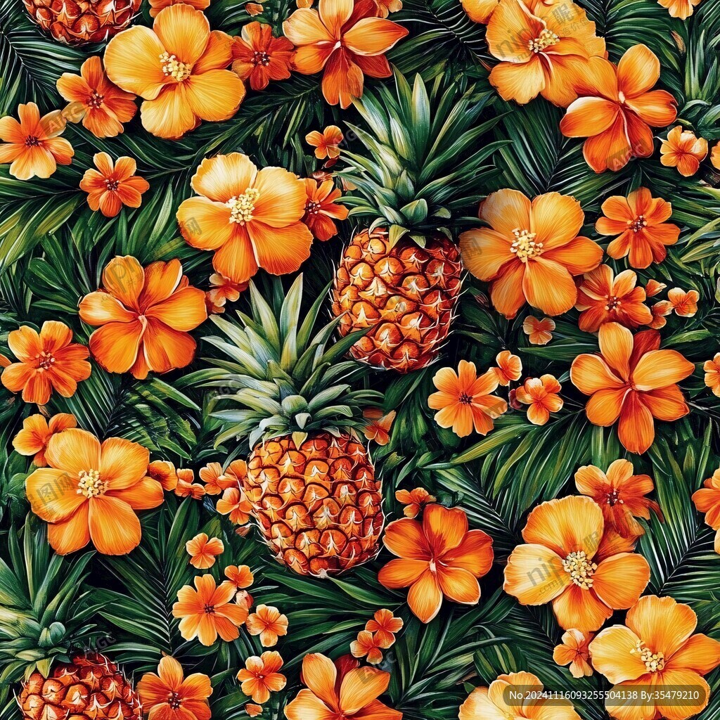 熱帶植物花卉水果