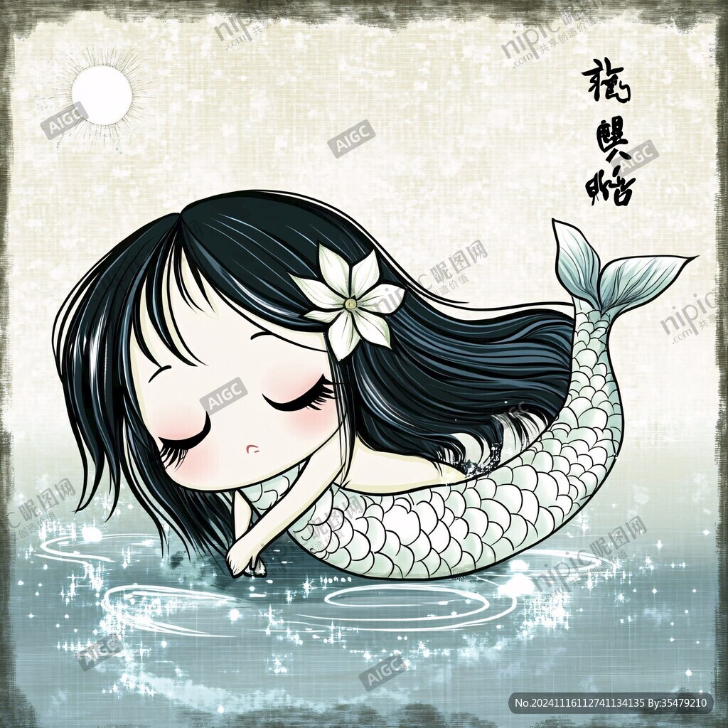 q版人魚