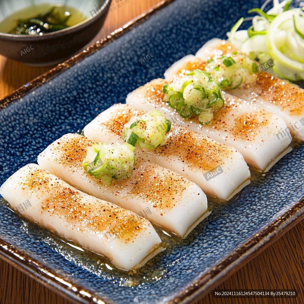 芥辣章魚豆腐