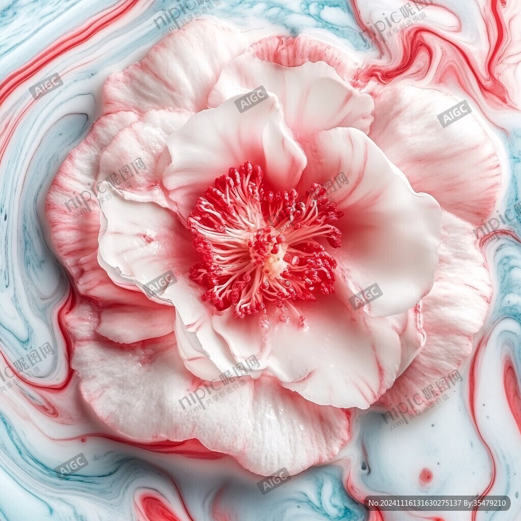 液態(tài)流體花紋裝飾畫
