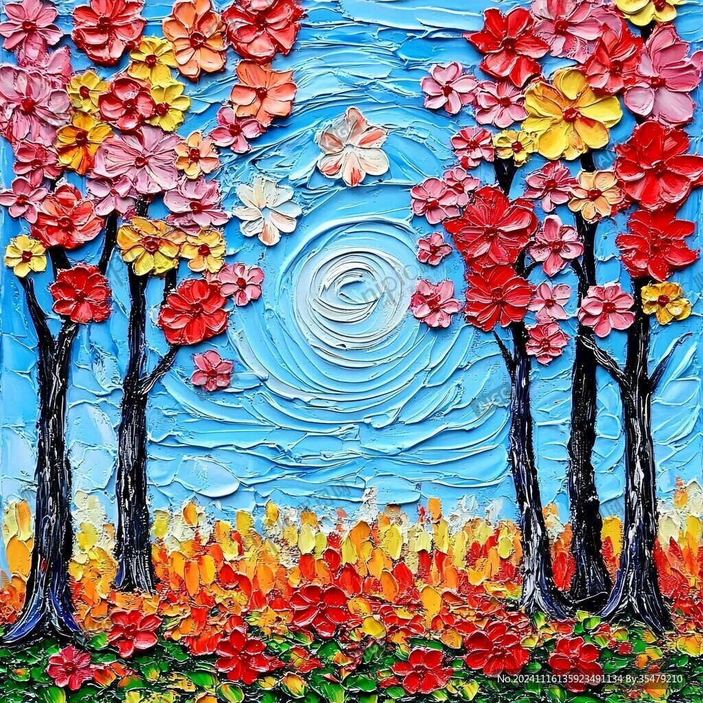 夢幻立體畫