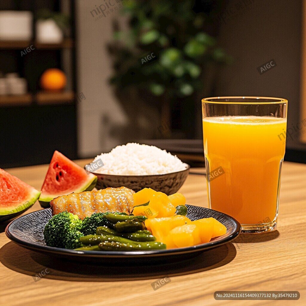 水果蔬菜餐