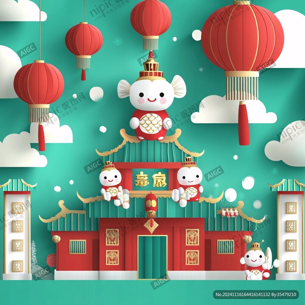 鼠年門樓