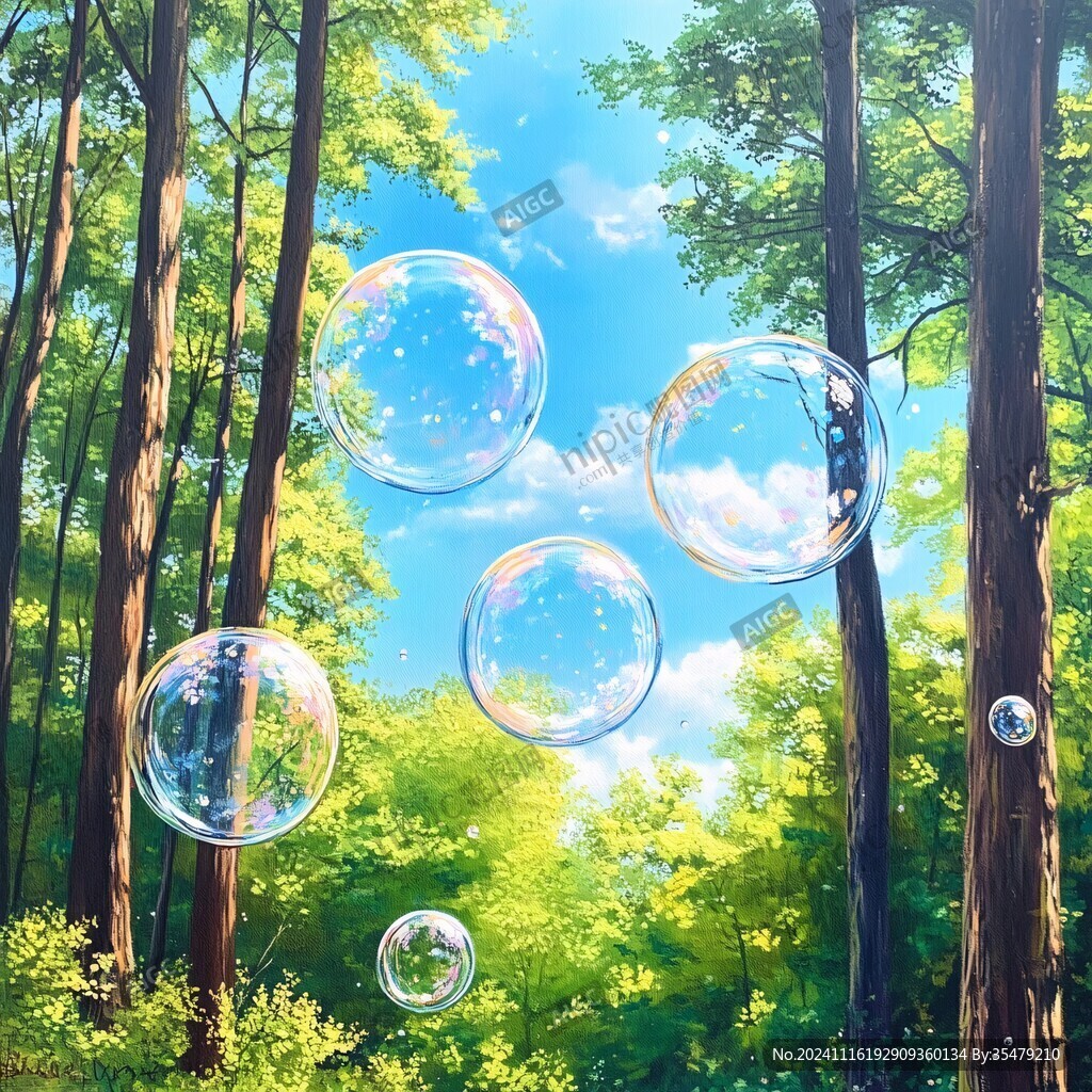 飛舞的泡泡
