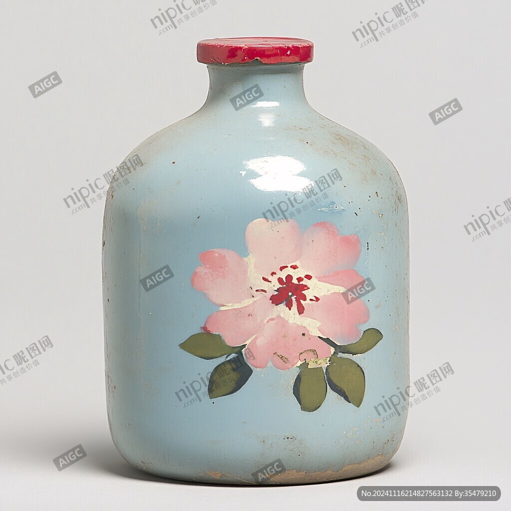 櫻花紋瓶