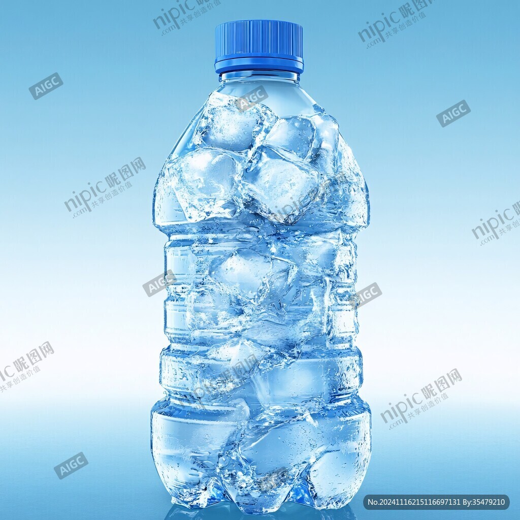 礦泉水瓶效果圖