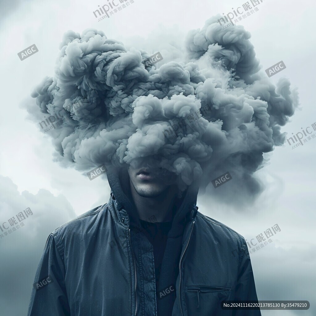 云朵人臉