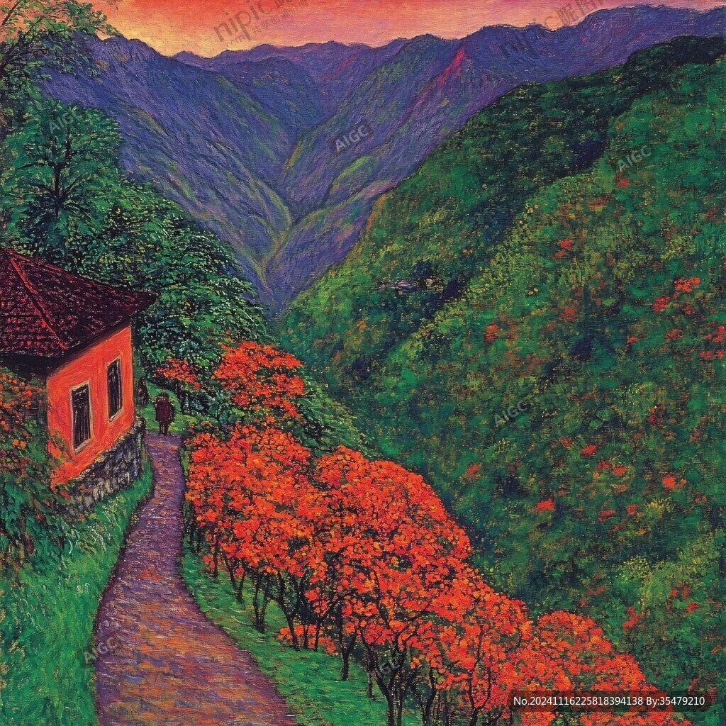 山里紅裝飾畫
