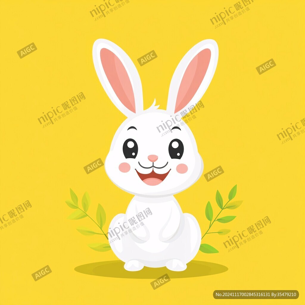 寵物兔卡通原創(chuàng)設(shè)計