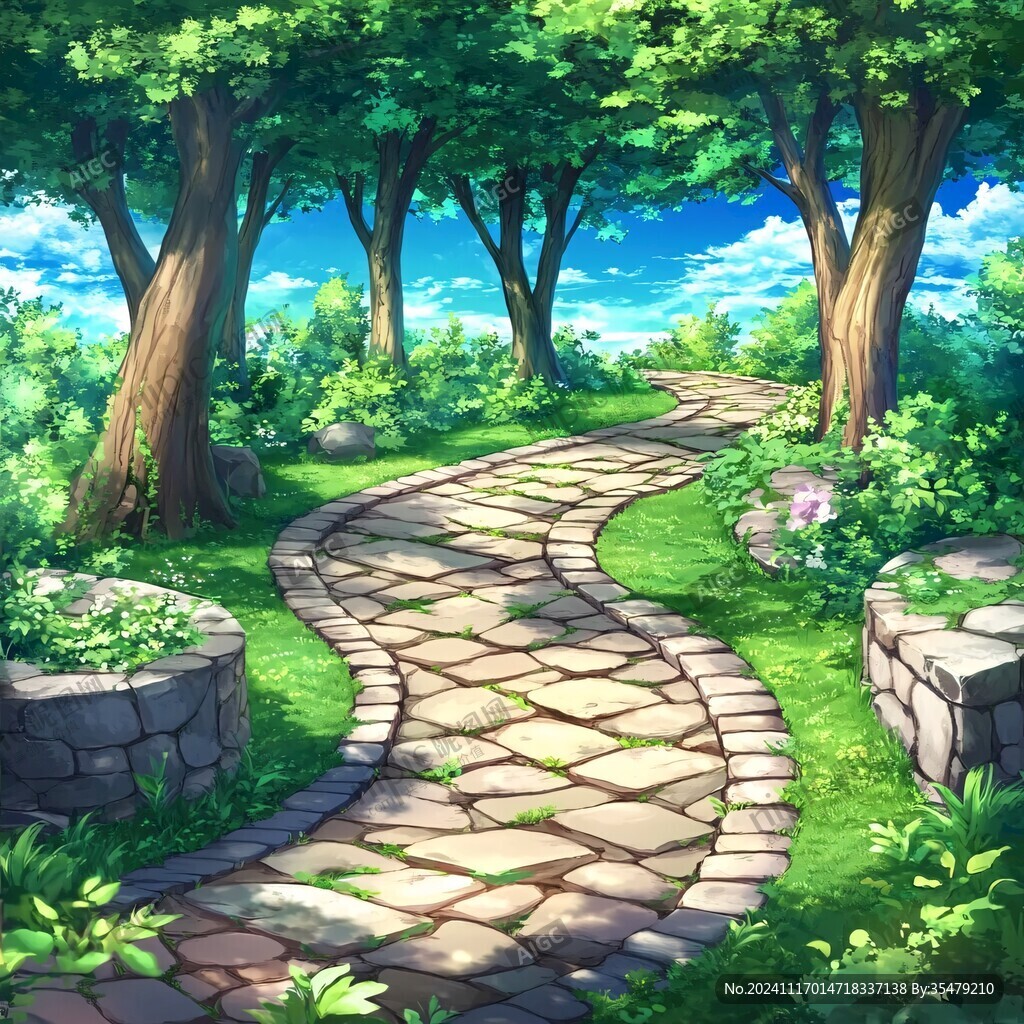 小道背景圖