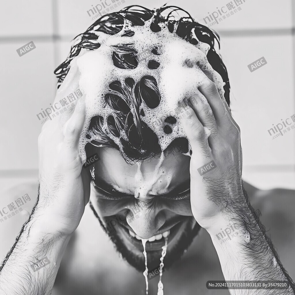 割手的頭