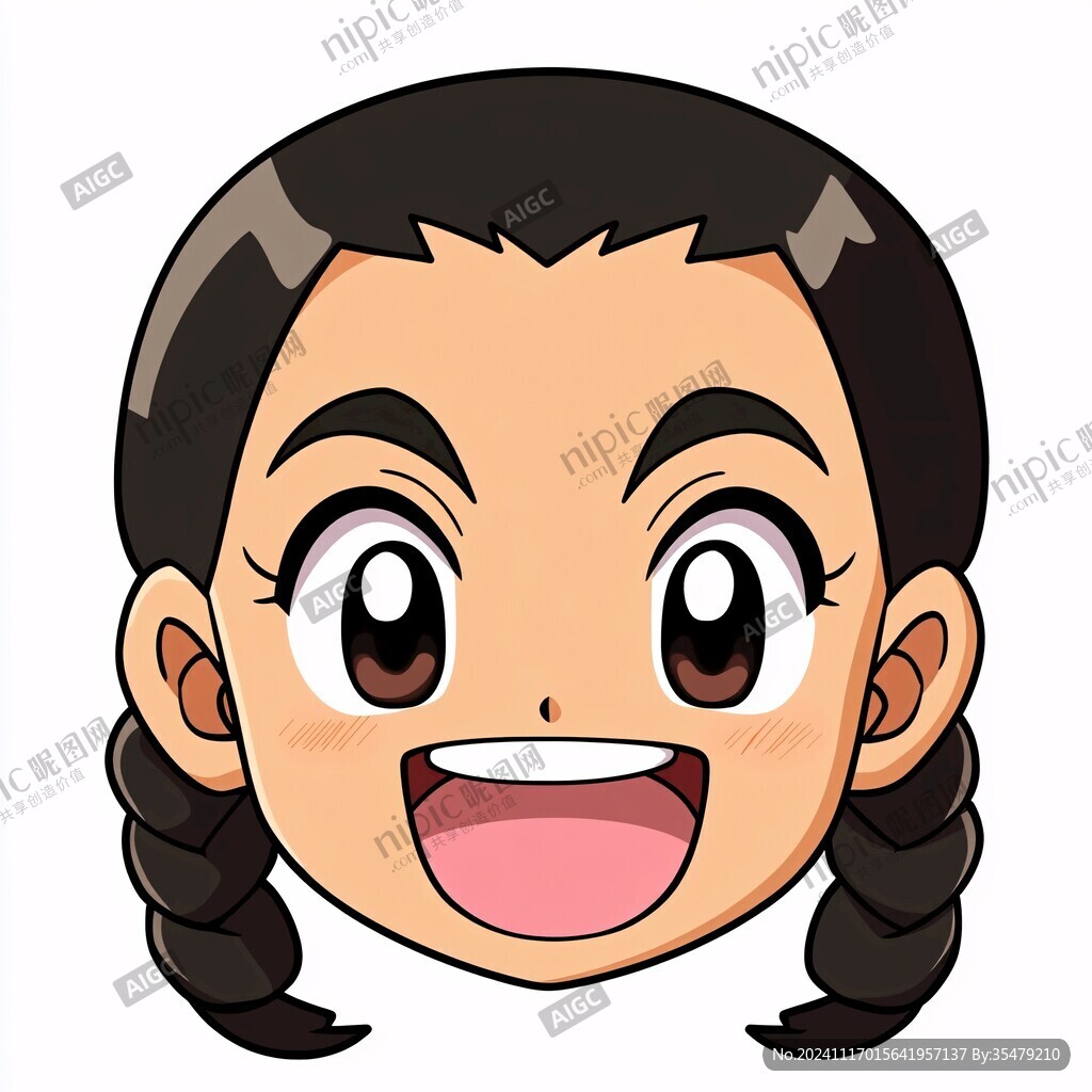 大頭卡通頭像