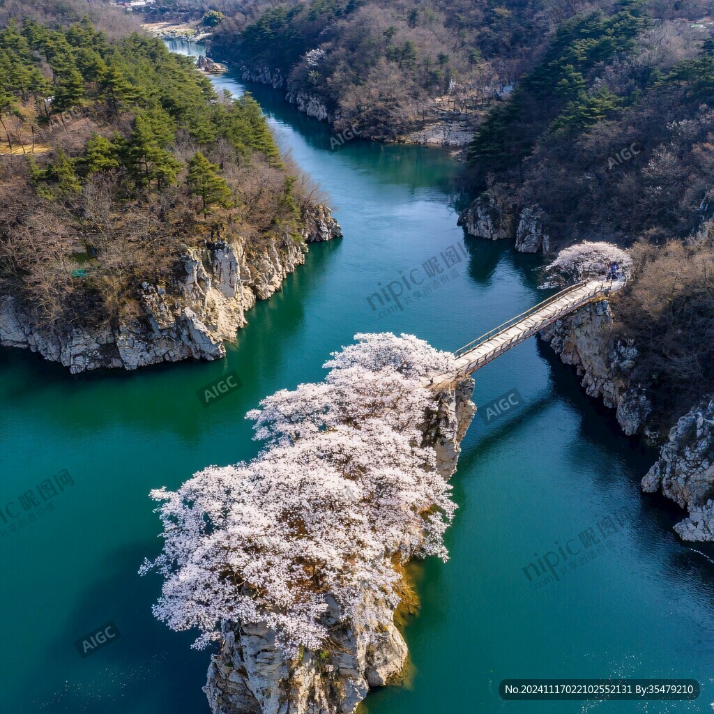 神指峽春天