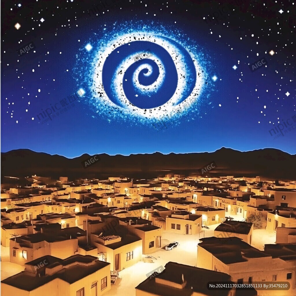 房屋與夜景