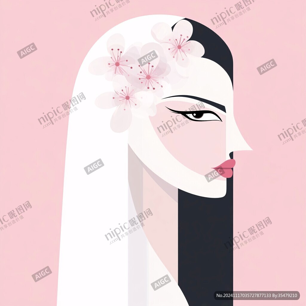 簡(jiǎn)約插畫女性化