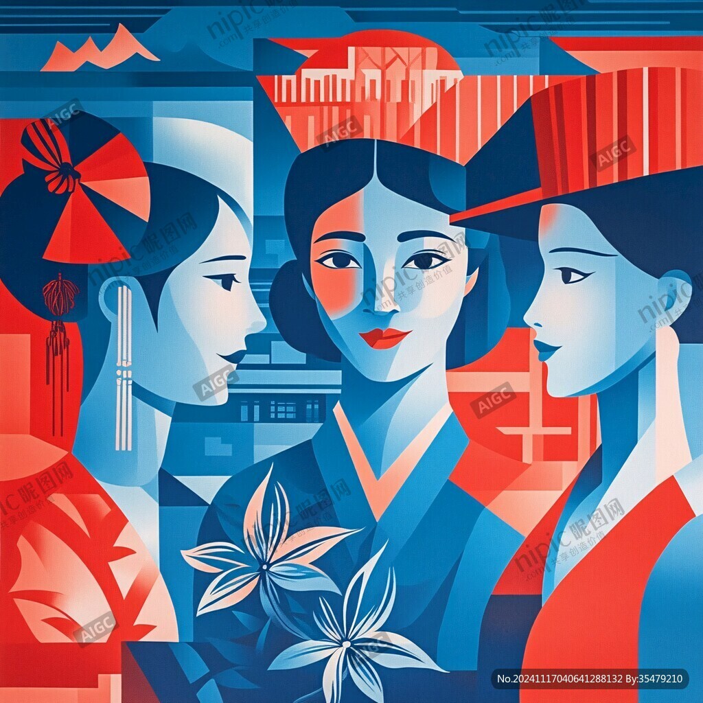 朝鮮族插畫