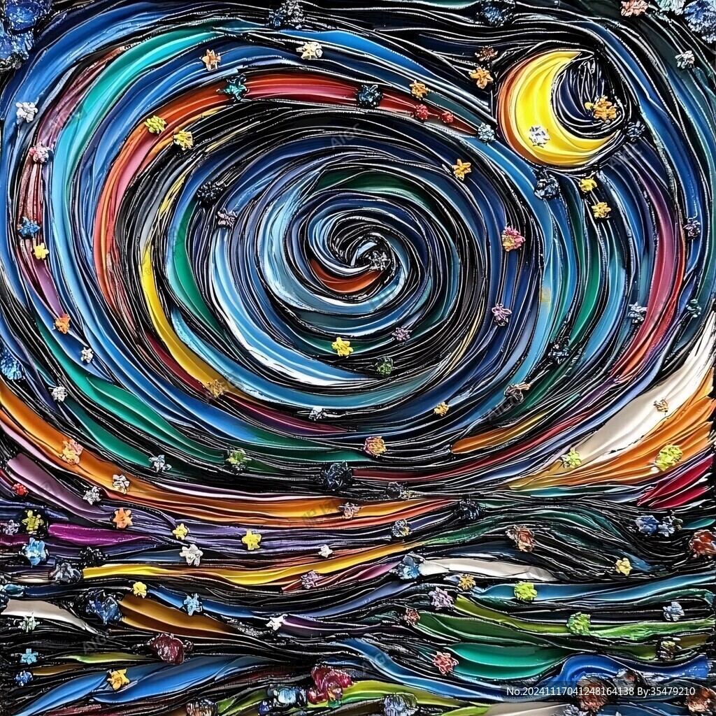 漩渦星系裝飾畫