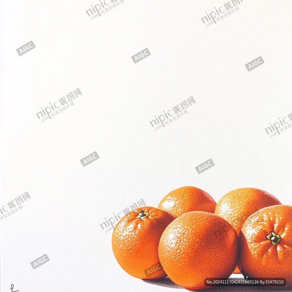 桔子背景圖