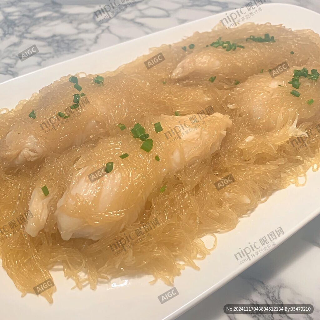 粉絲蒸魚翅