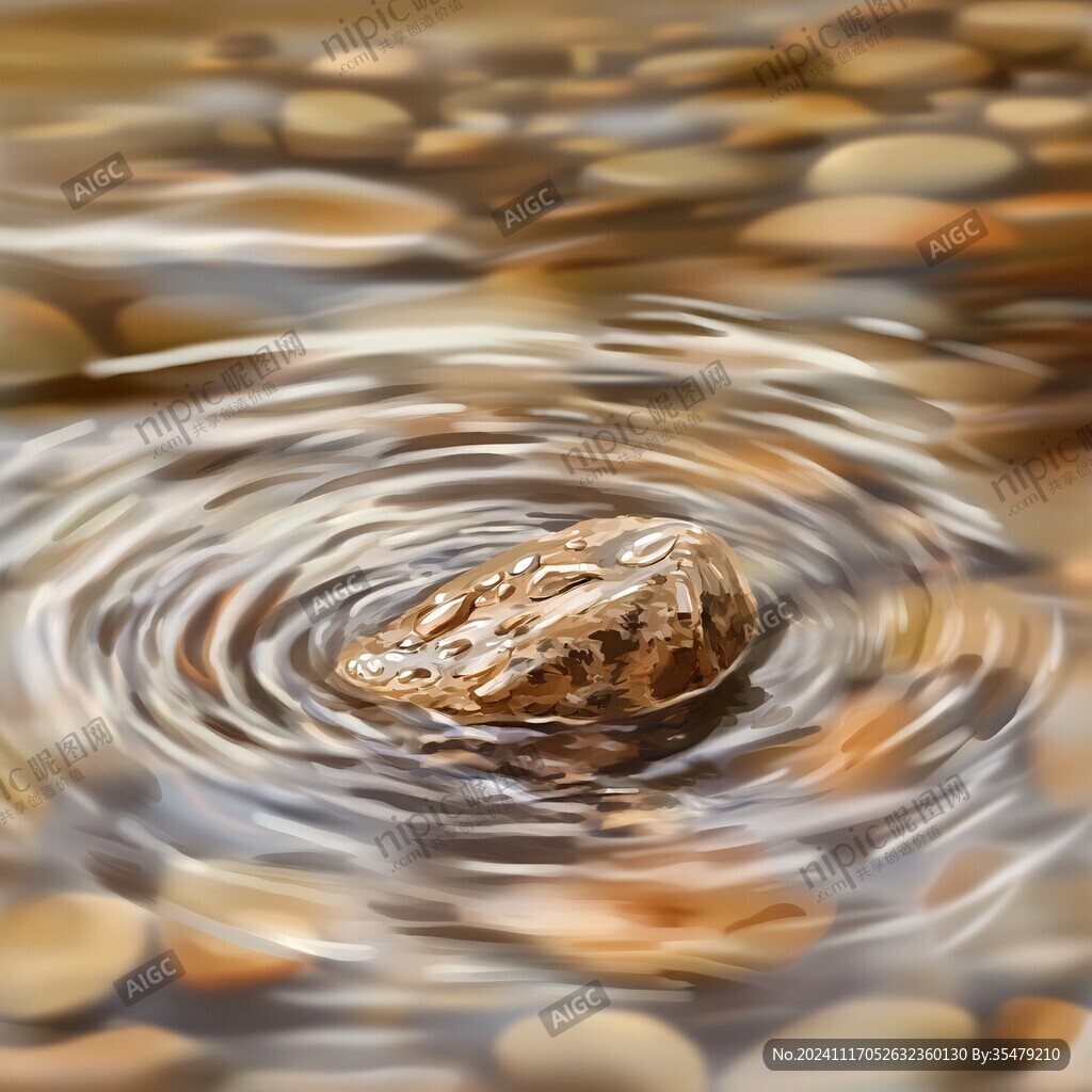 慢門水紋
