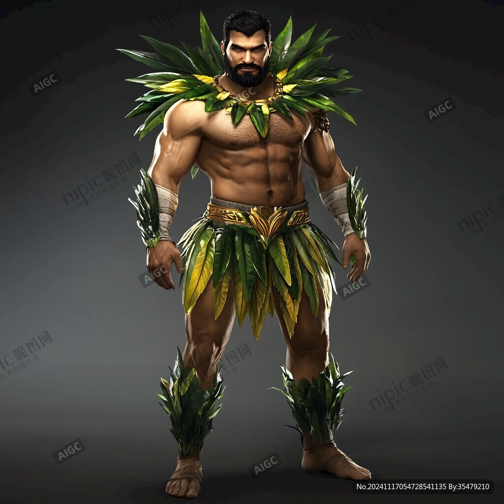 夏威夷男人