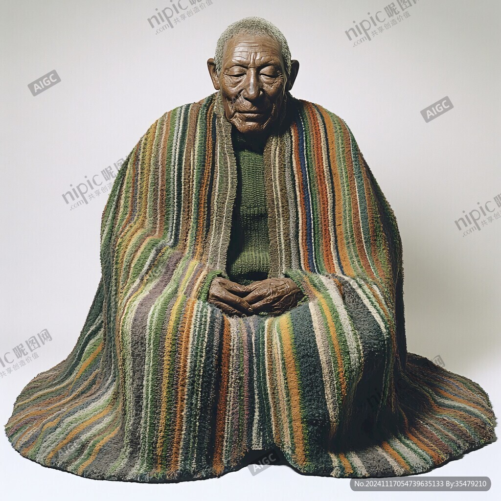 星云大師蠟像