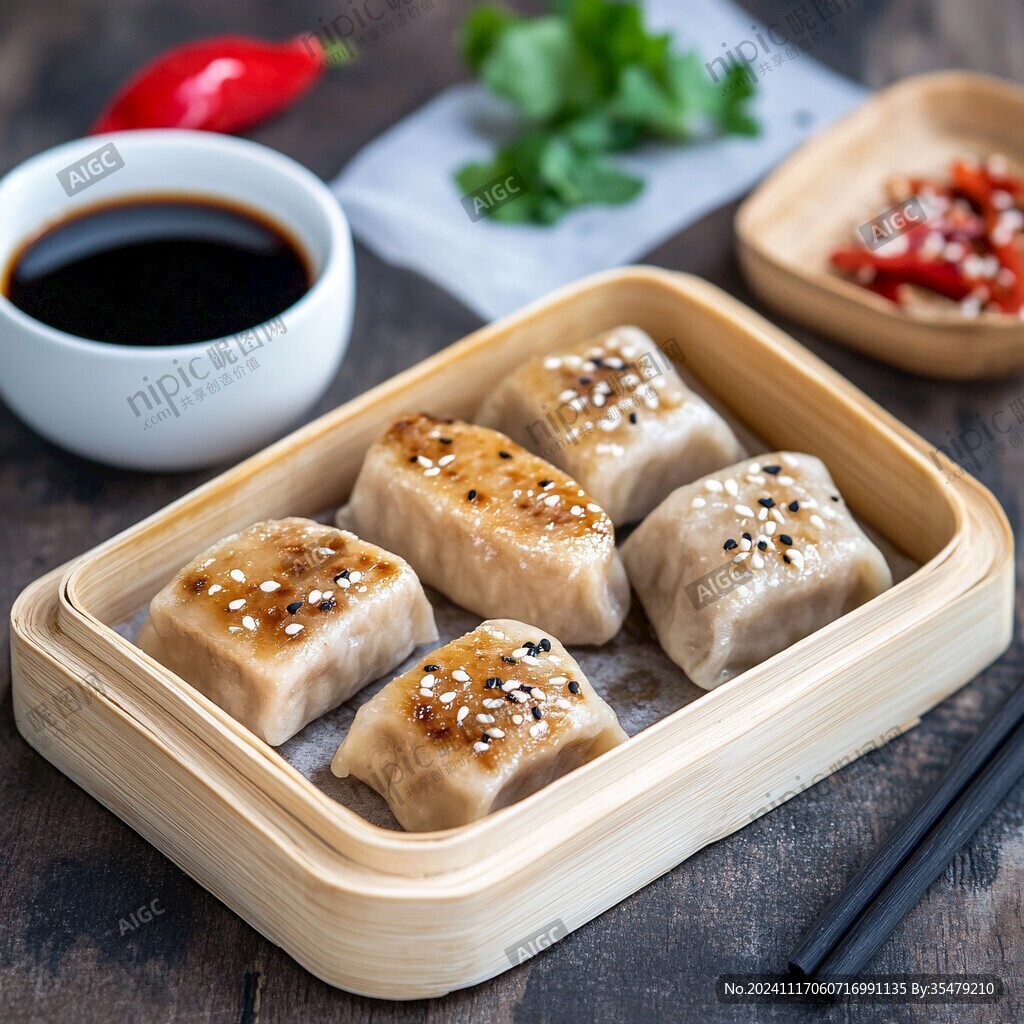 小籠蒸包面食生煎