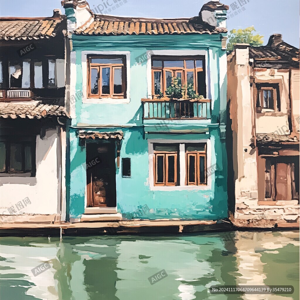 周莊插畫