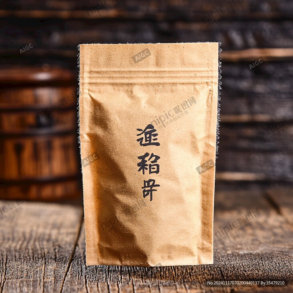牛皮紙枸杞包裝袋