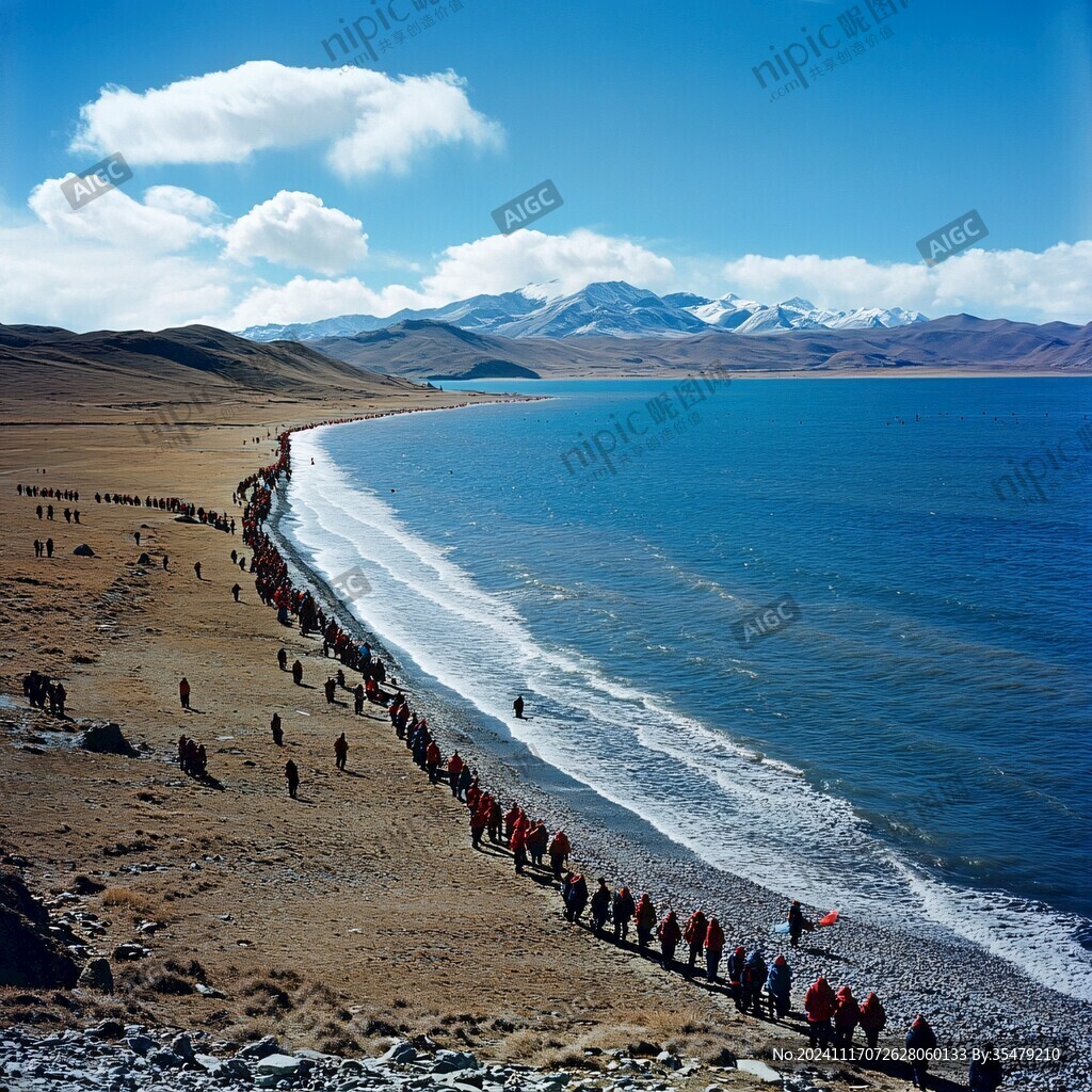 佩枯措全景