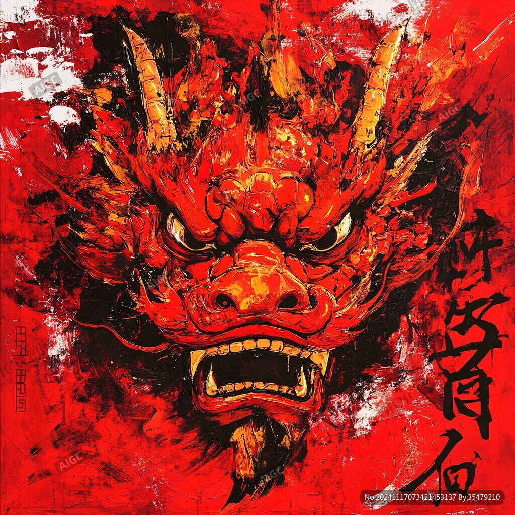 醒獅系列插畫