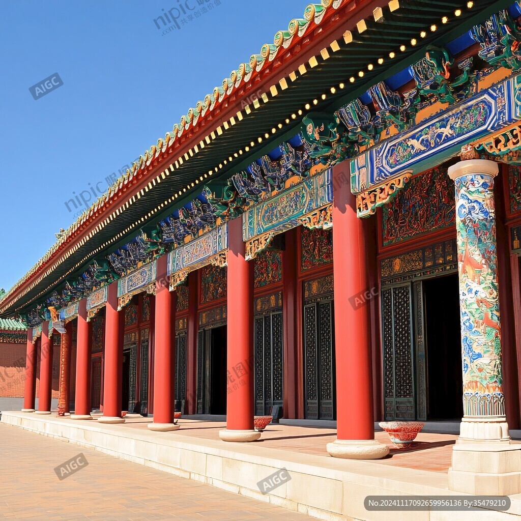皇家古建筑彩繪
