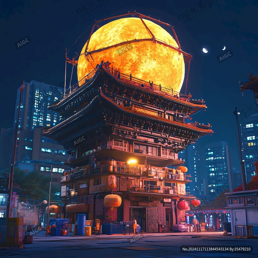 黃金圓月