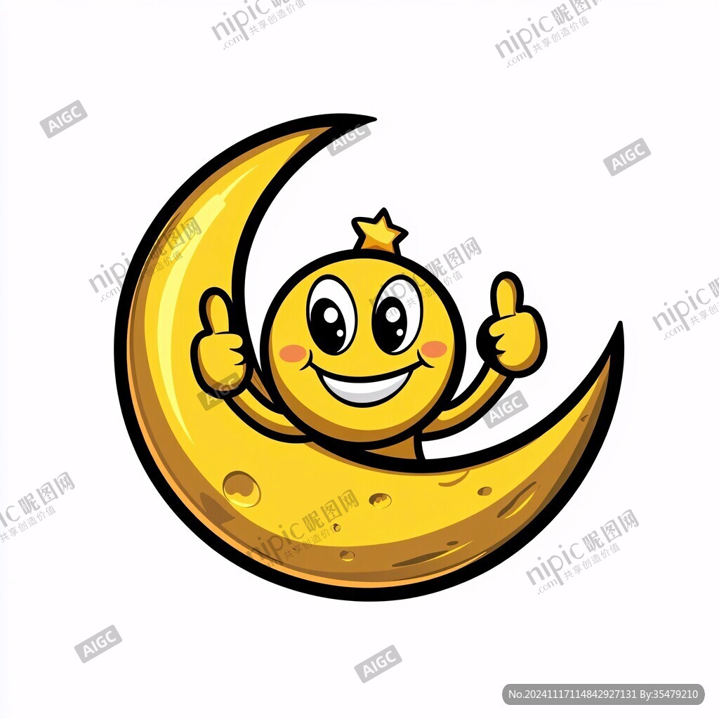 星月吉祥物