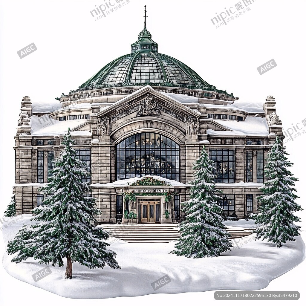 俄式建筑模型