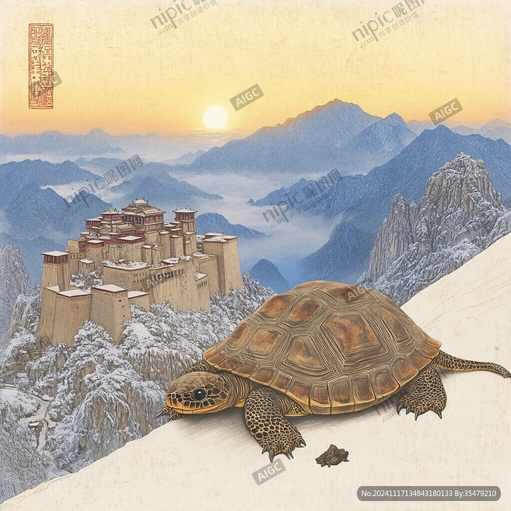 不丹插畫