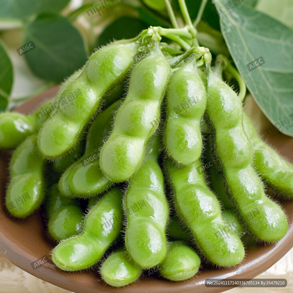 青毛豆新鮮毛豆子