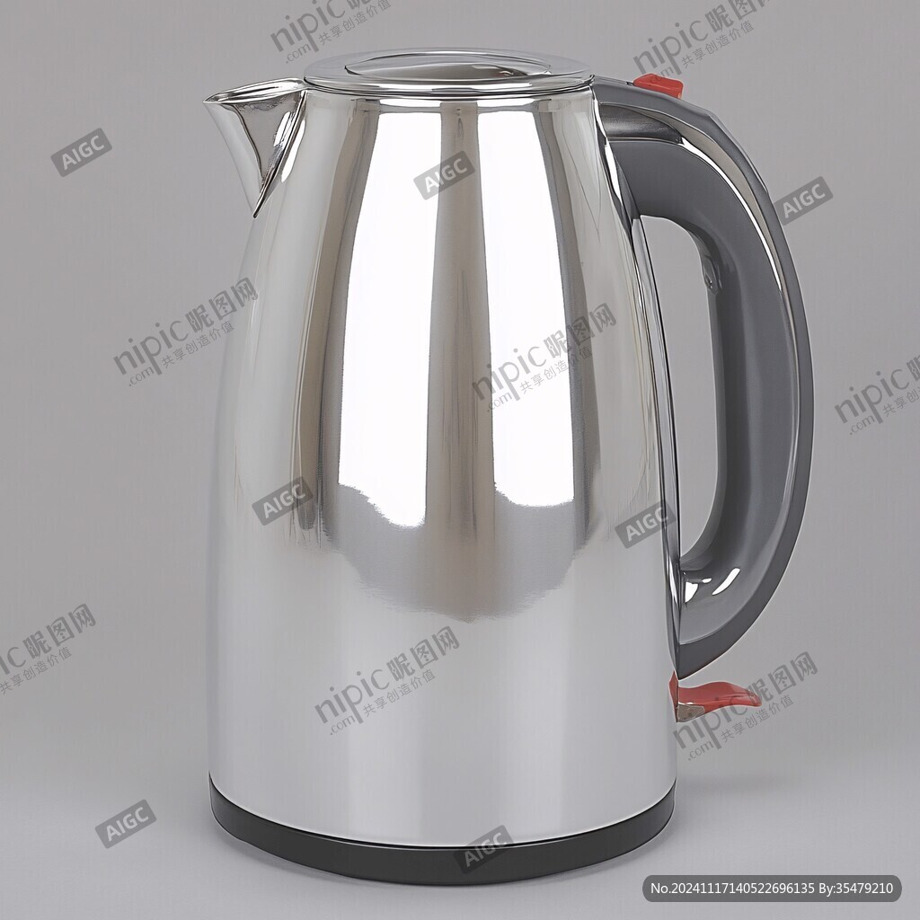 不銹鋼熱水壺精修圖