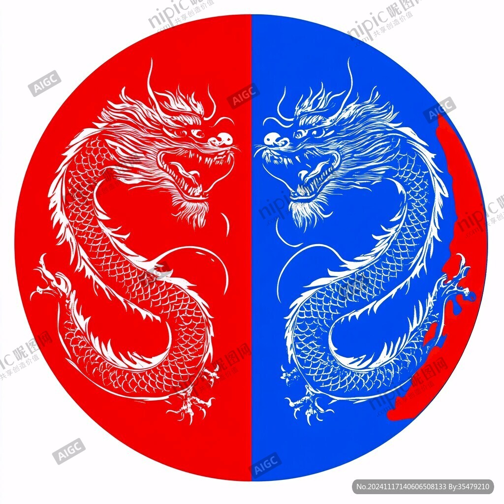 左青龍右白虎