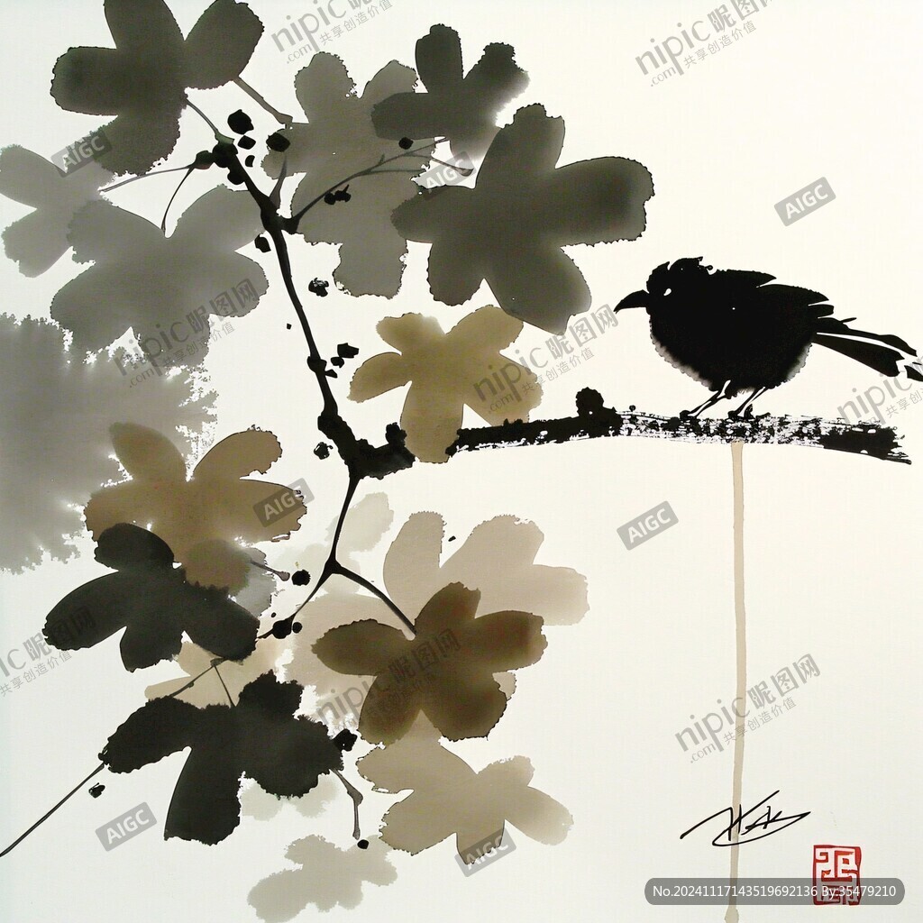 花鳥(niǎo)畫(huà)折枝小品
