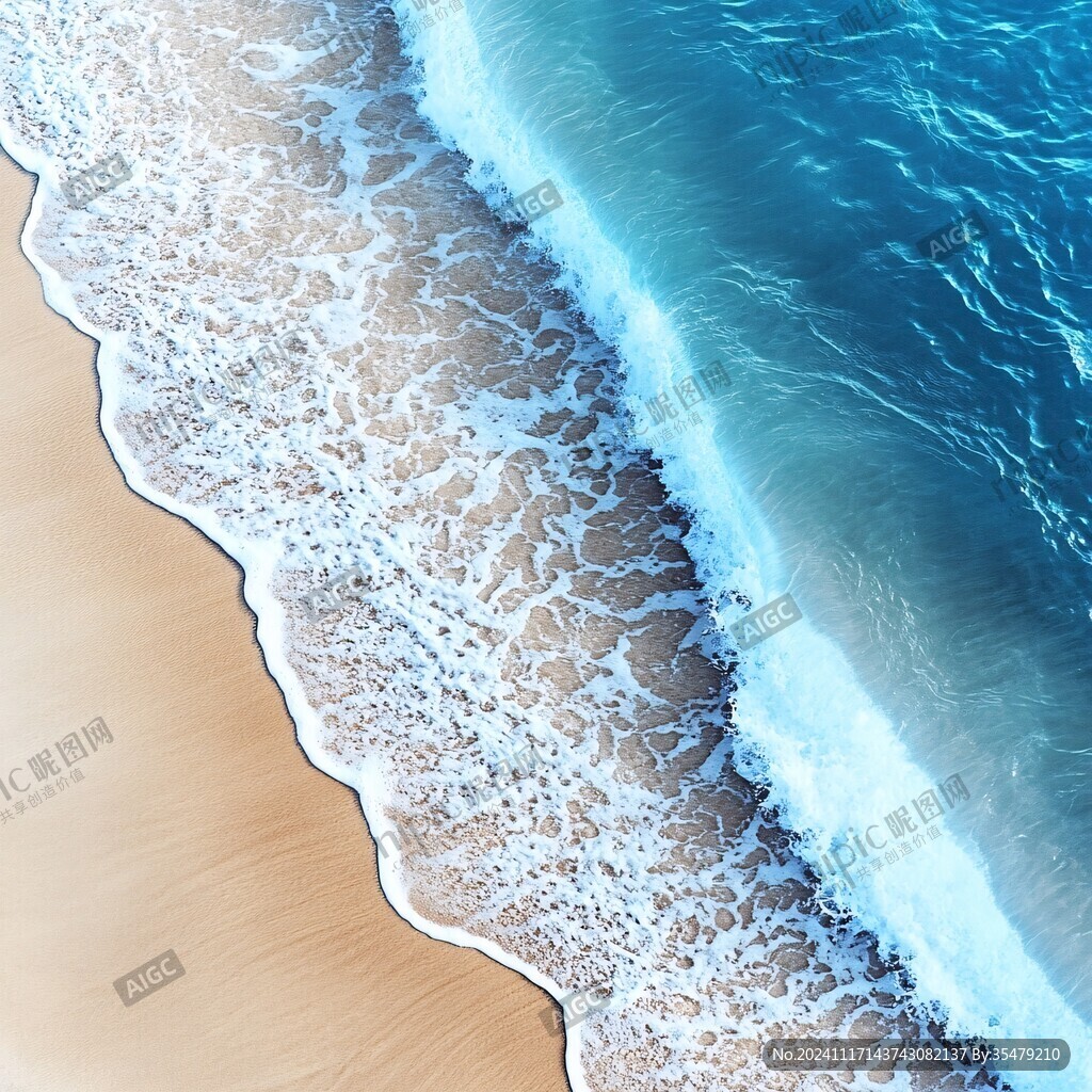 大海沙灘浪花海浪海洋