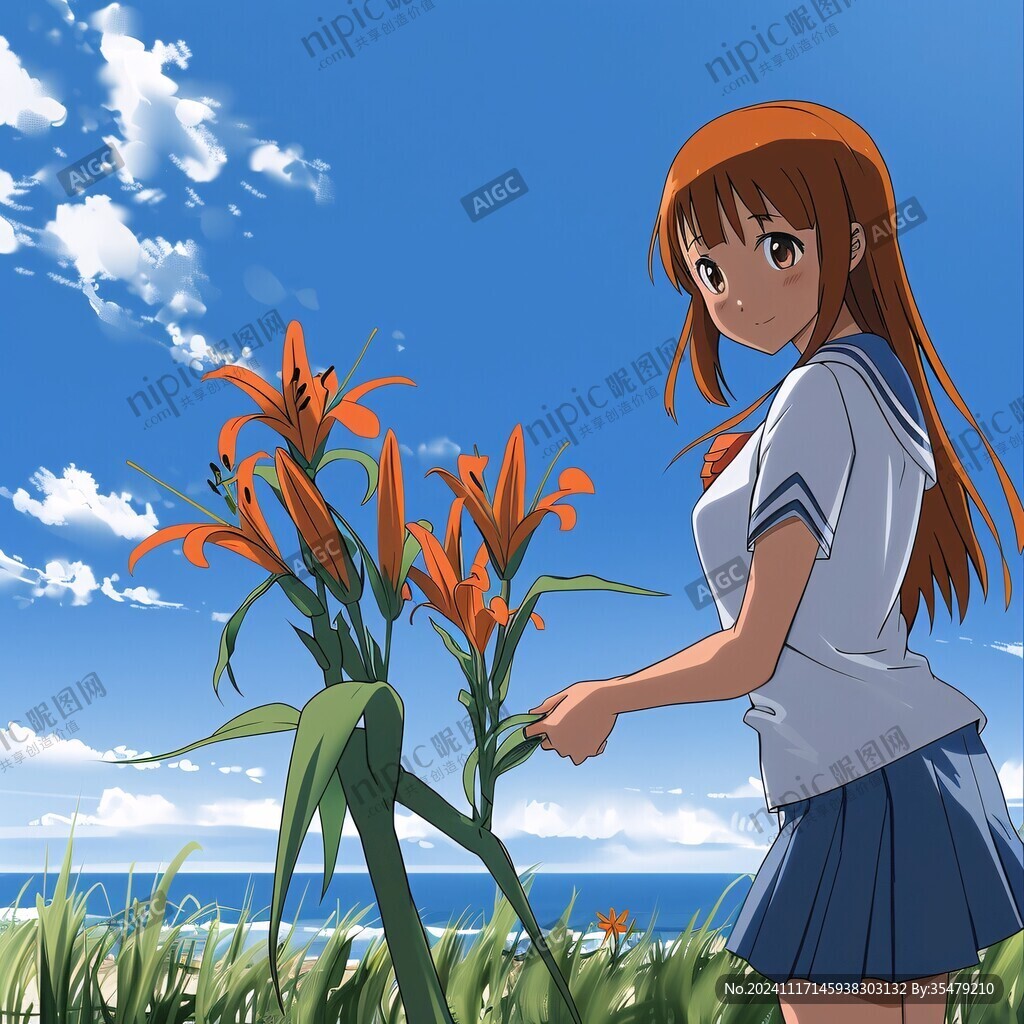 美麗的萱草