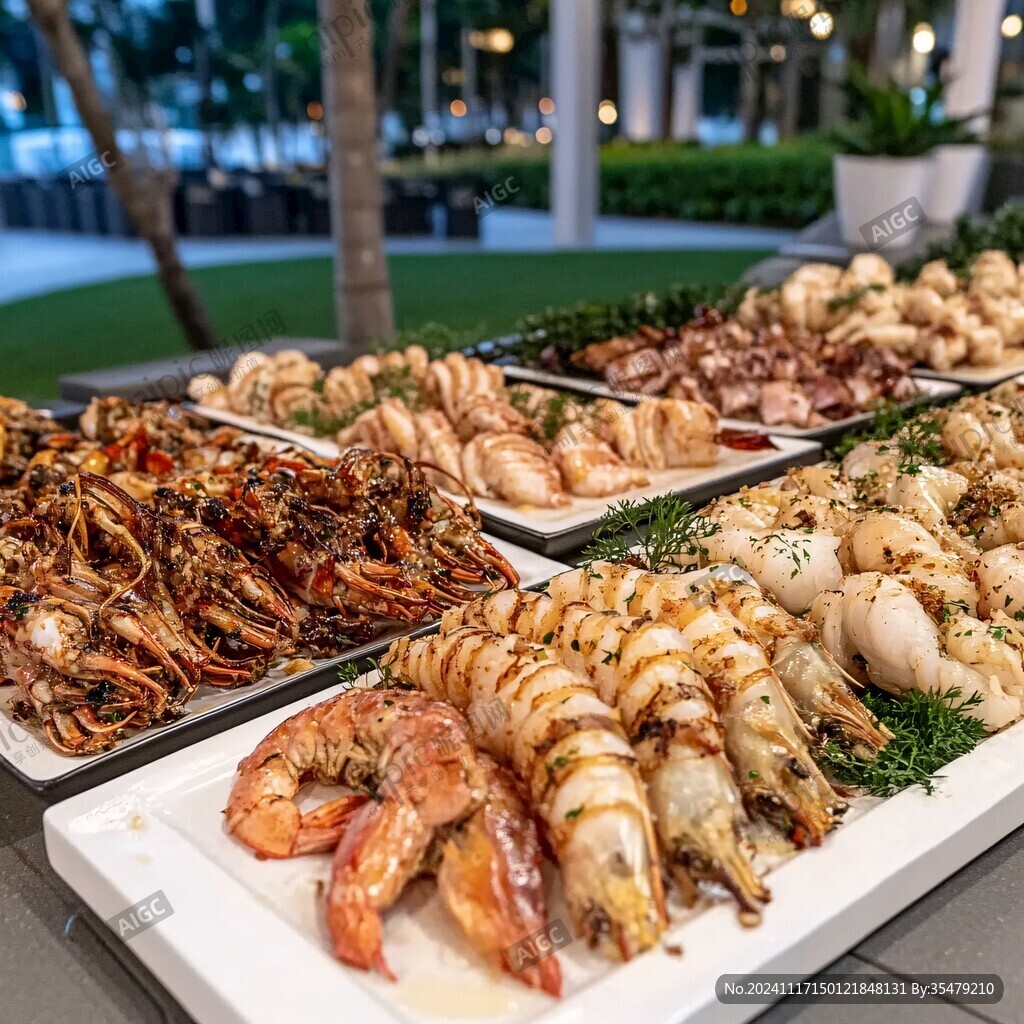燒烤海鮮自助餐