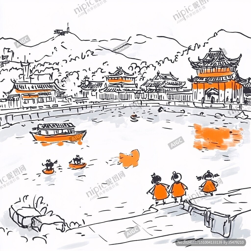 廣濟橋插畫