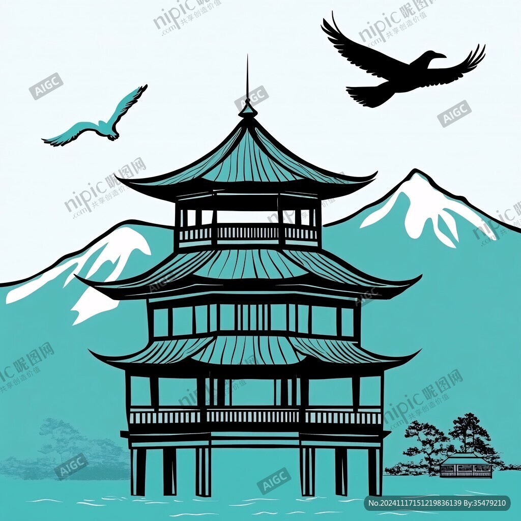 雞鳴閣插畫