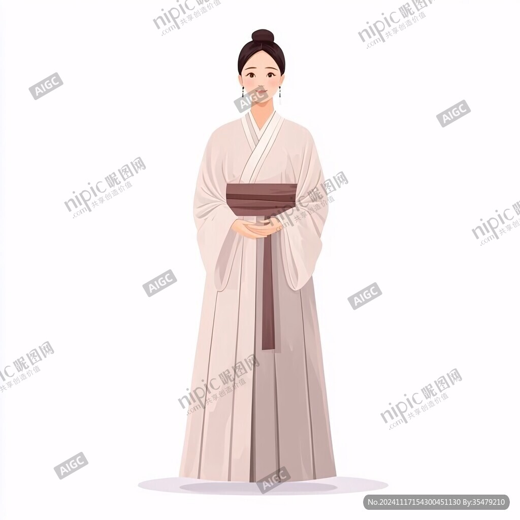 朝鮮族人物插畫