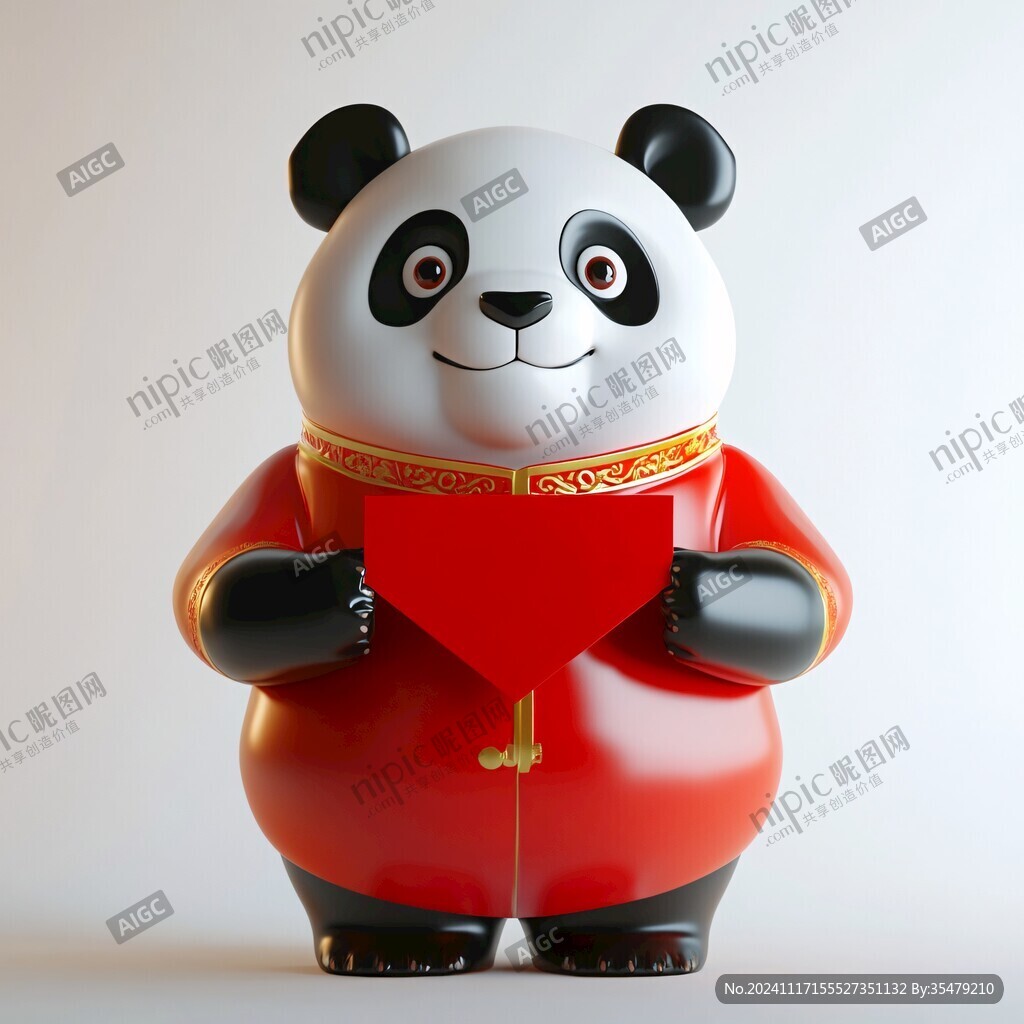 熊貓公仔玩偶設(shè)計(jì)