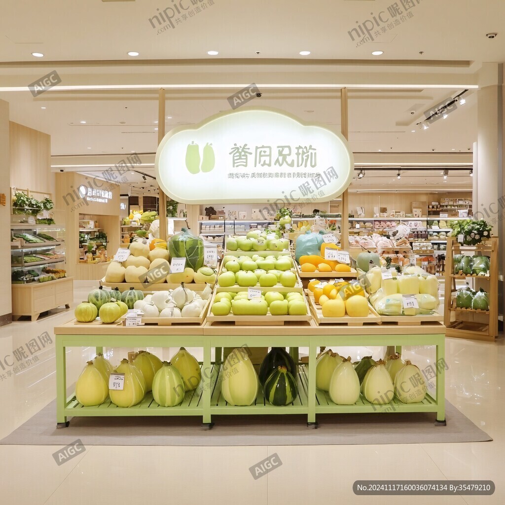 蔬果超市門面設(shè)計(jì)